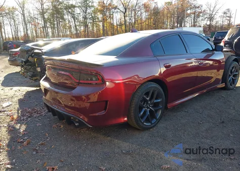 2019 Dodge Charger R/T Rwd z USA, uszkodzony, nr VIN 2C3CDXCT4KH607702